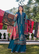 HUSSAIN REHAR 3PC UNSTITCHED LAWN
