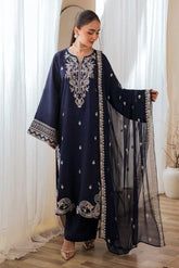 NUREH 3PC LAWN EMBROIDERED UNSTITCHED D#1128