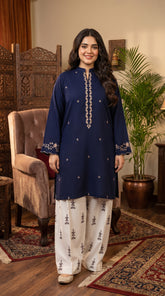 RIWAQ - 2PCS EMBROIDERED UNSTITCHED LAWN SUIT #RWQ086