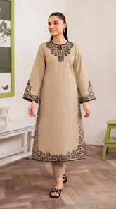 RIWAQ - 2PCS EMBROIDERED UNSTITCHED DHANAK SUIT #RWQ2137