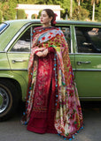 HUSSAIN REHAR 3PC LAWN UNSTITCHED EMBROIDERED 
Code:4019
