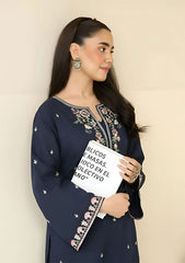 RIWAQ - 2PCS EMBROIDERED UNSTITCHED LAWN SUIT #RWQ116