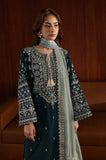 BARQOUE 3PC LAWN UNSTITCHED EMBROIDERED D#1107
