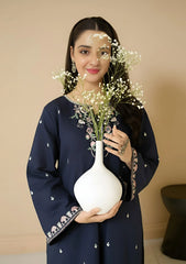 RIWAQ - 2PCS EMBROIDERED UNSTITCHED LAWN SUIT #RWQ116
