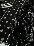 BAREEZE 3PC UNSTITCHED EMBROIDERED CODE 4037