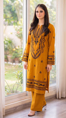 RIWAQ - 2PCS EMBROIDERED UNSTITCHED LAWN SUIT #RWQ127