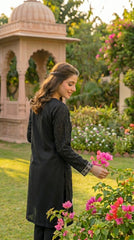 RIWAQ - 2PCS EMBROIDERED UNSTITCHED LAWN SUIT #RWQ119