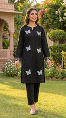 RIWAQ - 2PCS EMBROIDERED UNSTITCHED LAWN SUIT #RWQ119