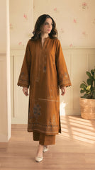 RIWAQ - 2PCS EMBROIDERED UNSTITCHED LAWN SUIT #RWQ124