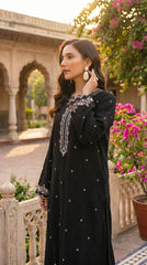 RIWAQ - 2PCS EMBROIDERED UNSTITCHED DHANAK SUIT #RWQ2065