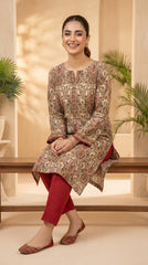 RIWAQ - 2PCS PRINTED UNSTITCHED LAWN SUIT #RWQ093