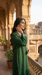 RIWAQ - 2PCS EMBROIDERED UNSTITCHED LAWN SUIT #RWQ067