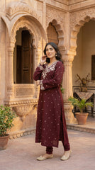 RIWAQ - 2PCS EMBROIDERED UNSTITCHED LAWN SUIT #RWQ068