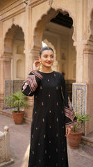 RIWAQ - 2PCS EMBROIDERED UNSTITCHED DHANAK SUIT #RWQ2069