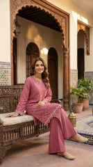 RIWAQ - 2PCS EMBROIDERED UNSTITCHED LAWN SUIT #RWQ083
