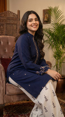 RIWAQ - 2PCS EMBROIDERED UNSTITCHED LAWN SUIT #RWQ086