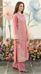 RIWAQ - 2PCS EMBROIDERED UNSTITCHED DHANAK SUIT #RWQ2029