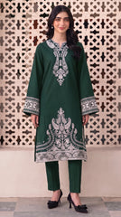 RIWAQ - 2PCS EMBROIDERED UNSTITCHED DHANAK SUIT #RWQ2143