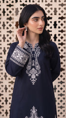 RIWAQ - 2PCS EMBROIDERED UNSTITCHED DHANAK SUIT #RWQ2142