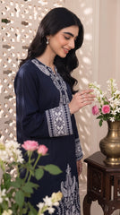 RIWAQ - 2PCS EMBROIDERED UNSTITCHED DHANAK SUIT #RWQ2142