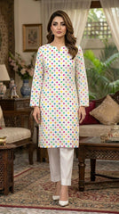 RIWAQ - 2PCS PRINTED UNSTITCHED LAWN SUIT #RWQ103