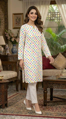 RIWAQ - 2PCS PRINTED UNSTITCHED LAWN SUIT #RWQ103