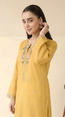 RIWAQ - 2PCS EMBROIDERED UNSTITCHED LAWN SUIT #RWQ129