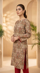 RIWAQ - 2PCS PRINTED UNSTITCHED LAWN SUIT #RWQ093