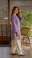 RIWAQ - 2PCS EMBROIDERED UNSTITCHED DHANAK SUIT #RWQ2109