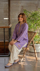 RIWAQ - 2PCS EMBROIDERED UNSTITCHED DHANAK SUIT #RWQ2109