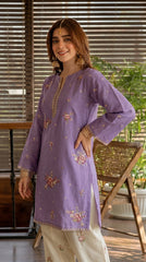 RIWAQ - 2PCS EMBROIDERED UNSTITCHED DHANAK SUIT #RWQ2109
