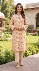 RIWAQ - 2PCS PRINTED UNSTITCHED LAWN SUIT #RWQ092