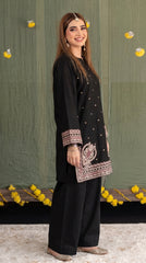 RIWAQ - 2PCS EMBROIDERED UNSTITCHED DHANAK SUIT #RWQ2130