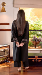 RIWAQ - 2PCS EMBROIDERED UNSTITCHED DHANAK SUIT #RWQ2131