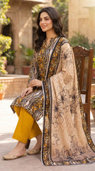 RIWAQ - 3PCS UNSTITCHED PREMIUM LAWN SUIT #RWQ317