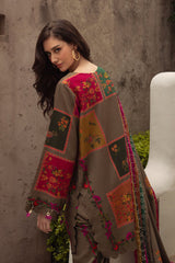 RIWAQ - 3PCS UNSTITCHED PREMIUM LAWN SUIT #RWQ042