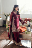 AZURE 3PC LAWN UNSTITCHED EMBROIDERED 
Code:4017